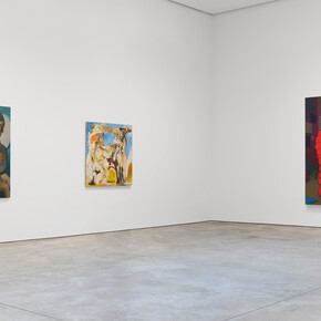 Various artists, Painter/Model, exhibition view. Courtesy of Skarstedt Gallery