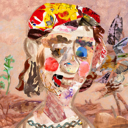 Mary Lou Zelazny, Bee keeper (detail), 2023. Courtesy of Zolla Lieberman Gallery