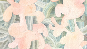 Bourganville, watercolour, 16 × 12 cm, Mark Weighton, 2025