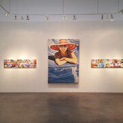 D.J. Hall, Exhibition view. Courtesy of Craig Krull Gallery