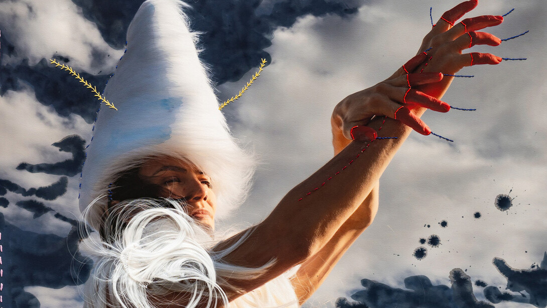 Zoe Porter, Rhizomes (Air) (detail), 2025. Courtesy of Onespace Gallery