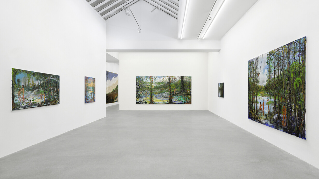 Verne Dawson, Hamlet’s mill, ausstellungsansicht. Mit freundlicher genehmigung der Galerie Eva Presenhuber