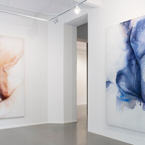 Natascha Schmitten, Lamina, exhibition view. Courtesy of Galerie Christian Lethert
