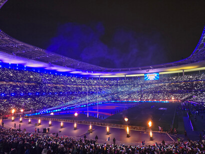 Nuit de match au Stade des Six Nations : chaque siège rempli, chaque lumière allumée, rappelle que le rugby français se joue autant sur le terrain que dans l’engagement du public
