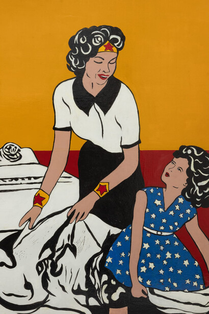 Kim Eubank, Washer woman wonders, 2016. Courtesy of form & concept gallery