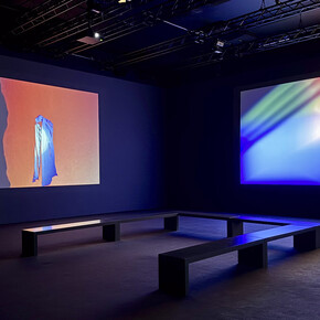 Sky Hopinka, Desmayos, vista de exhibición. Cortesía del Guggenheim Museum Bilbao