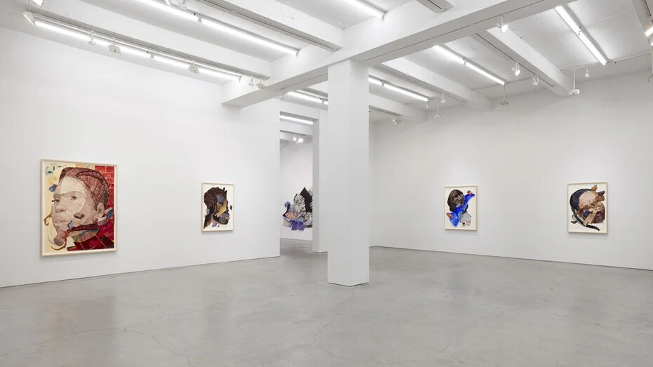 Yashua Klos, Proposal for a monument, exhibition view. Courtesy of Sikkema Jenkins & Co.