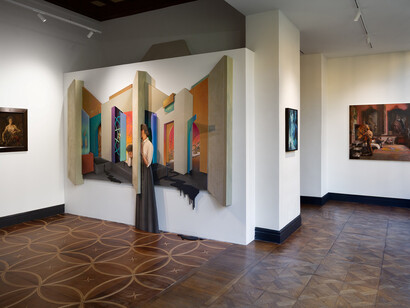 Various artists, A mysterious vision, exhibition view. Courtesy of Robilant+Voena