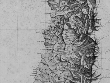 Aimé Pissis, Karte der Republik Chile vom Fluss Loa bis Kap Hoorn (Karte 1, 1884). Loa bis Kap Hoorn (Karte 5, 1884)