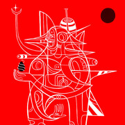 Doze Green AEON1, 100x100 cm, acrylic on canvas
