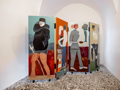 Various artists, Feelings of the season IV, exhibition view. Courtesy of Galerie Urs Meile