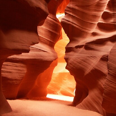 Antelope Canyon in the Navajo Tribal Park in Arizona, USA