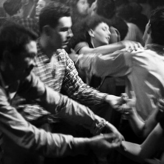 René Groebli, Tresterclub Zürich (#603) (detail), 1947. Courtesy of Bildhalle Gallery