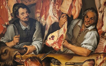 Bartolomeo Passerotti (1578-1580), La macelleria, olio su tela, Galleria nazionale d'arte antica, Roma, Italia