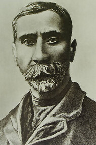 Portrait of the painter Nico Pirosmanashvili taken by Eduard Klar, Tbilisi, Georgia, 1916