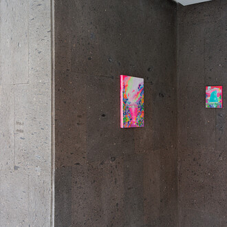 César Urrutia, Saturday night, exhibition view. Courtesy of Galería Hilario Galguera