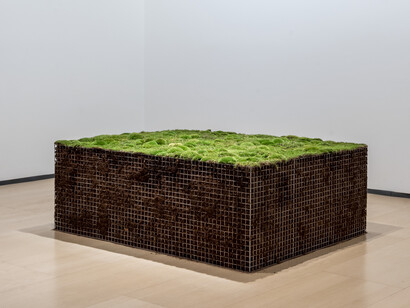 Les arts de la Terre, vue de l'exposition. Avec l'aimable autorisation du musée Guggenheim de Bilbao