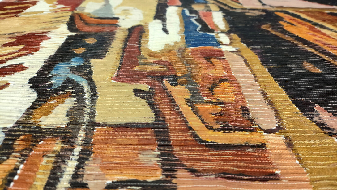 Federico Miró, Sans titre (détail), 2026. Avec l'aimable autorisation de la galerie Loo & Lou