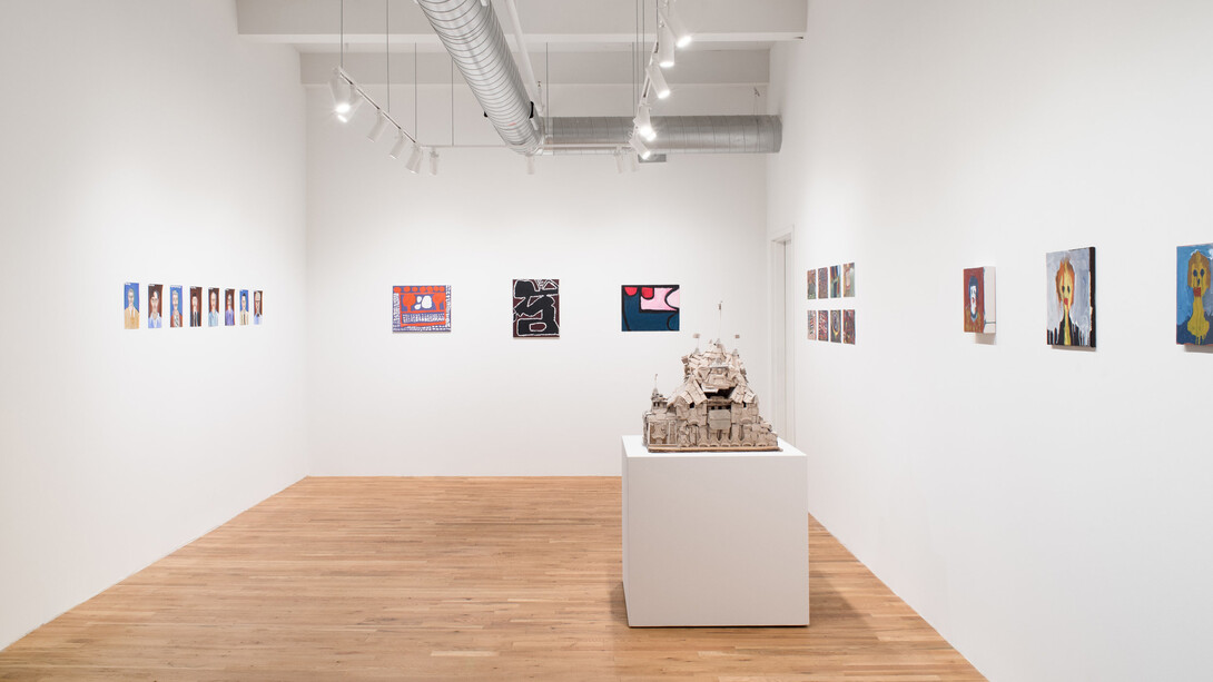 Various artists, Pictures to promote thought, exhibition view. Courtesy of Fleisher/Ollman