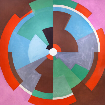 Joe Overstreet, Untitled, 1970. Courtesy of Eric Firestone Gallery