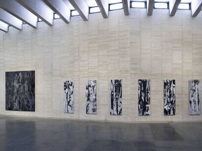 Secundino Hernández, Estación total [Total season], exhibition view. Courtesy of MUSAC