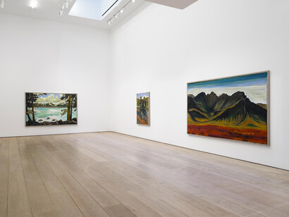 Billy Childish, Keep mojave weird, exhibition view. Courtesy of Lehmann Maupin 