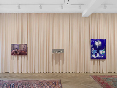 Various artists, Lord Arthur Savile’s crime, exhibition view. Courtesy of Sadie Coles HQ