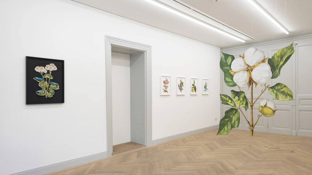 Ishita Chakraborty, I recall the forest inside me, ausstellungsansicht. Mit freundlicher genehmigung der Galerie Peter Kilchmann