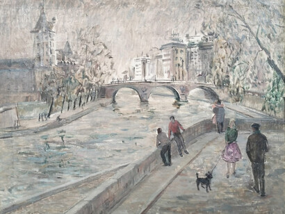 Vladimir Goev, Paris, 1959. Courtesy of National Gallery