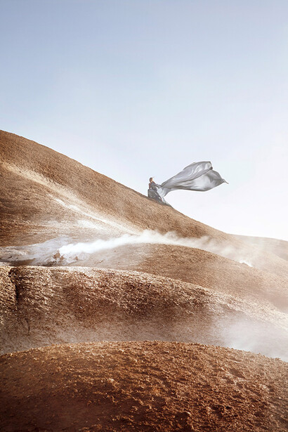 Isabelle Lindbergh, Dune (Kerlingarfjoll, Iceland) (1/5) (detail), 2023. Courtesy of Space Gallery St Barth