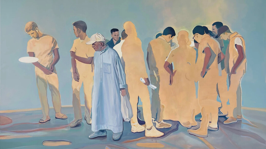 Nabil El Makhloufi, Resonances. Courtesy of Galerie d'art L'Atelier 21