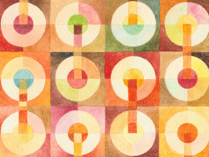 Dozen, watercolour, 16 x 12 cm, Mark Weighton 2022