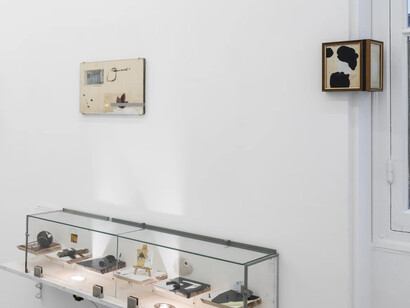 Matthias Odin, Rue de Paris, vue de l'exposition. Avec l'aimable autorisation de la Galerie Peter Kilchmann