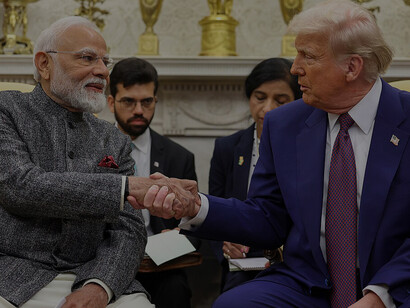 Prime Minister meets U.S. President Donald Trump at the White House in Washington, D.C., on February 13, 2025