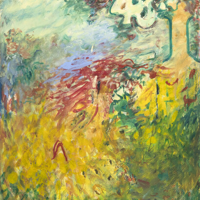 Pat Passlof, Untitled (detail), 1960. Courtesy of Eric Firestone Gallery