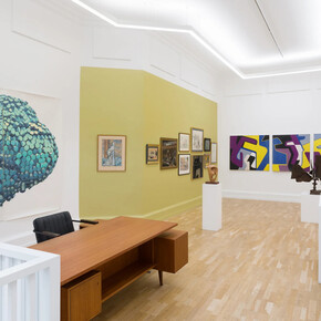 Various artists, Celebrating 100 years, part 1, exhibition view. Courtesy of The Mayor Gallery