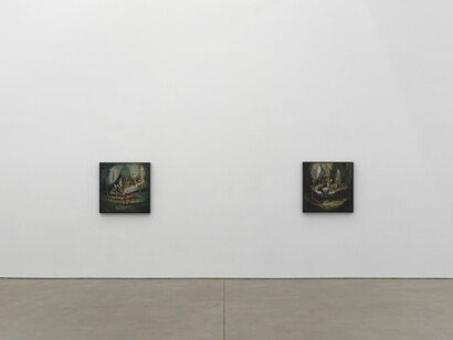 Kate Hargrave, Milk teeth, exhibiton view. Courtesy of Karma Gallery