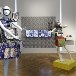 Claudia Hart, Patterns and politics, exhibition view. Courtesy of Francisco Carolinum Linz