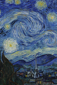 Vincent van Gogh. La noche estrellada. 1889. Museo de Arte Moderno de Nueva York