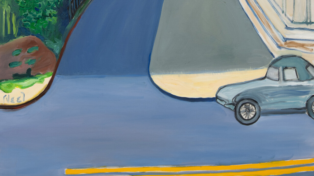 Alice Neel, Riverside drive (detail), 1965. Courtesy of Xavier Hufkens Gallery