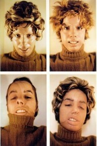 Ana Mendieta, “Untitled” (Facial Cosmetic Variations) 1972