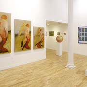 Various artists, Between myth and memory, exhibition view. Courtesy of 81 Leonard Gallery 