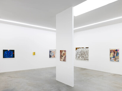 Various artists, The shape of a minute, exhibition view. Courtesy of V1 Gallery