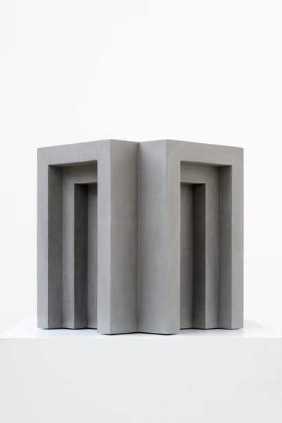 Renato Nicolodi, Architectura discordiae, exhibition view. Courtesy of Axel Vervoordt Gallery 