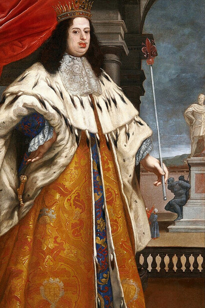 Cosimo III, the Medicean grand duke, in grand ducal regalia