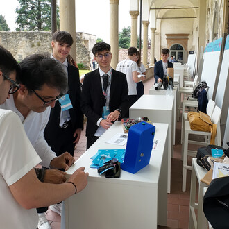 Il progetto Ally alla Maker Faire, edizione passata, vista della mostra. Per gentile concessione di Maker Faire