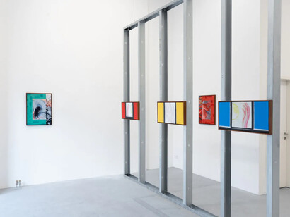 Phillip Gabriel, Chroma trigger, exhibition view. Courtesy of Klemm’s Gallery