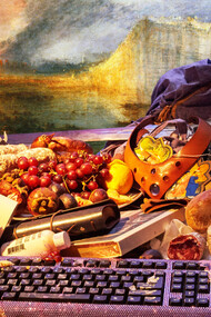 'You Are Standing in an Open Field' (Fire), 2017, de Jon Rafman