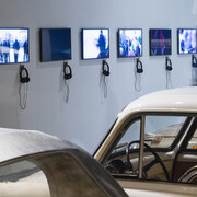 News from the near future, exhibition view. Courtesy of Museo Nazionale dell’Automobile