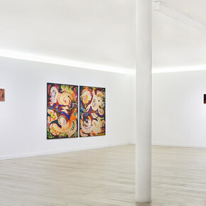 Artisti vari, I want you to be weak, as weak as I am, vista della mostra. Per gentile concessione di Tube Culture Hall 